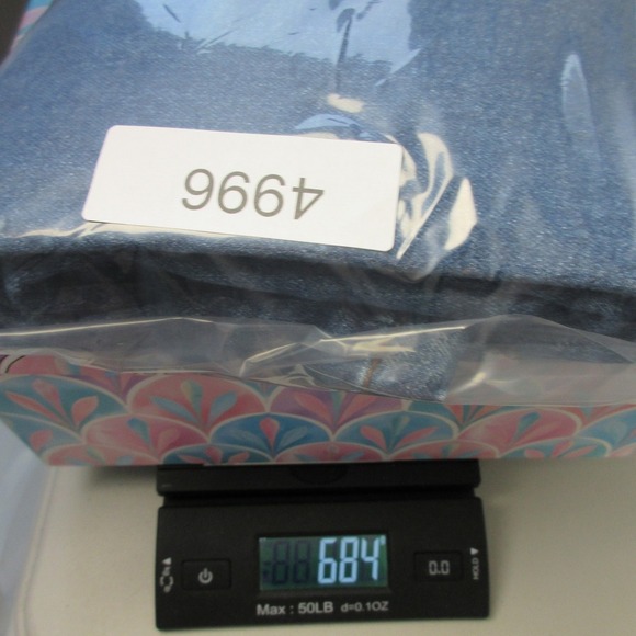 Pilcro Anthropologie High Rise Trouser Bootcut Jeans Women 31 Button Fly 684 - Picture 13 of 13